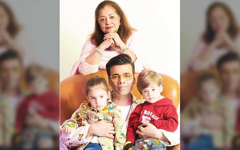 Karan Johar Shares A Glimpse Of His Kid Yash Sulking As He's Upset With Granny; It's Truly A Stress Buster - Watch