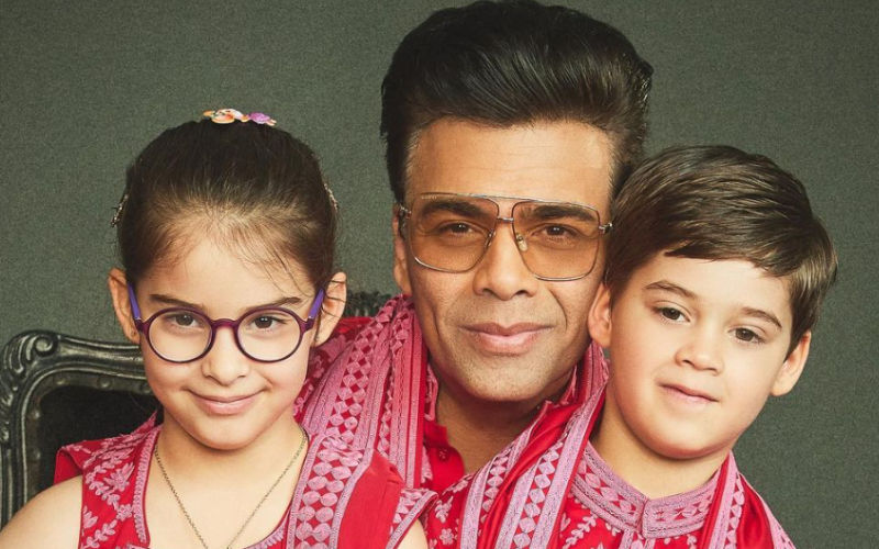 AWW! Karan Johar’s Kids Yash And Roohi Dress Up In Matching Outfits, Say, ‘Want To Be Fashionable Like Dada’- Watch