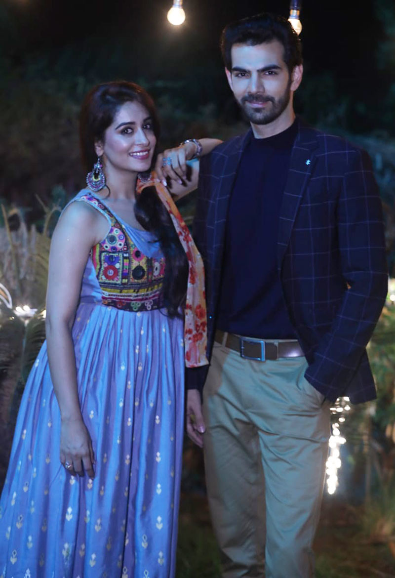 Dipika Kakar and Karan V Grover