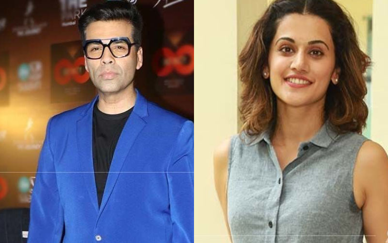Karan Johar REACTS To Taapsee Pannu’s Dig Her Sex Life Isn’t Interesting Enough To Be Invited On Koffee With Karan 7; Here’s What KJo Has To Say!