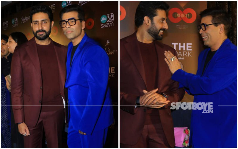 Karan Johar And Abhishek Bachchan’s ‘Dostana’ Is Super Adorbs In Their Almost Twinning Act!