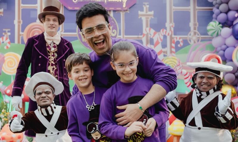 Karan Johar Celebrates His Twins Yash-Roohi’s 7th Birthday; Filmmaker Shares Glimpses Of The Party- WATCH