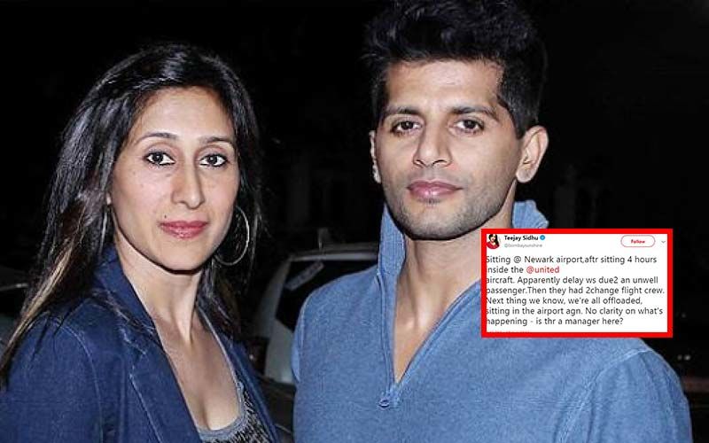 Karanvir Bohra’s Wife Teejay Sidhu Stranded At The Newark Airport; Expresses Her Angst On Social Media