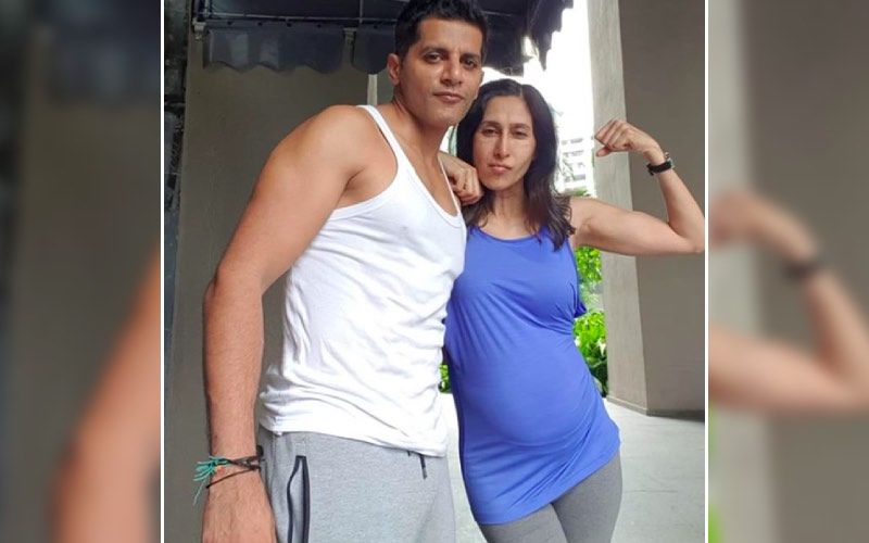 Karanvir Bohra's Preggers Wife Teejay Sidhu Steals His 'Ganji'; Actor Asks If All Pregnant Ladies Do This?