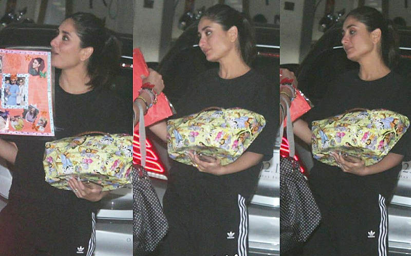 800px x 500px - Kareena Kapoor Khan Accepts Belated Birthday Gifts, Poses ...