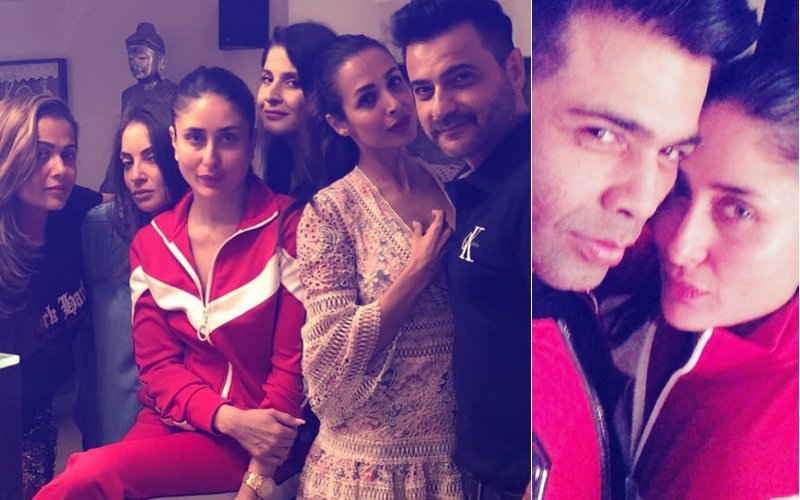 Kareena Lets Her Hair Down With Malaika, Amrita, Karan & Arjun