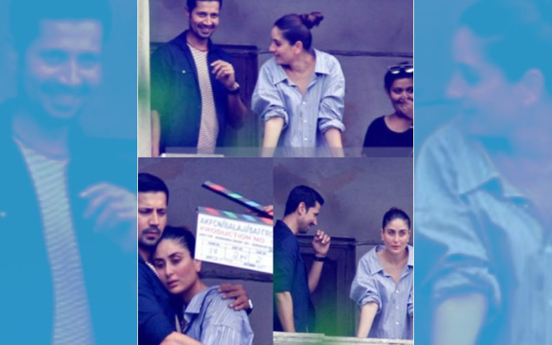 Kareena Kapoor’s LEAKED Picture With Sumeet Vyas On-The-Sets Of Veere Di Wedding!