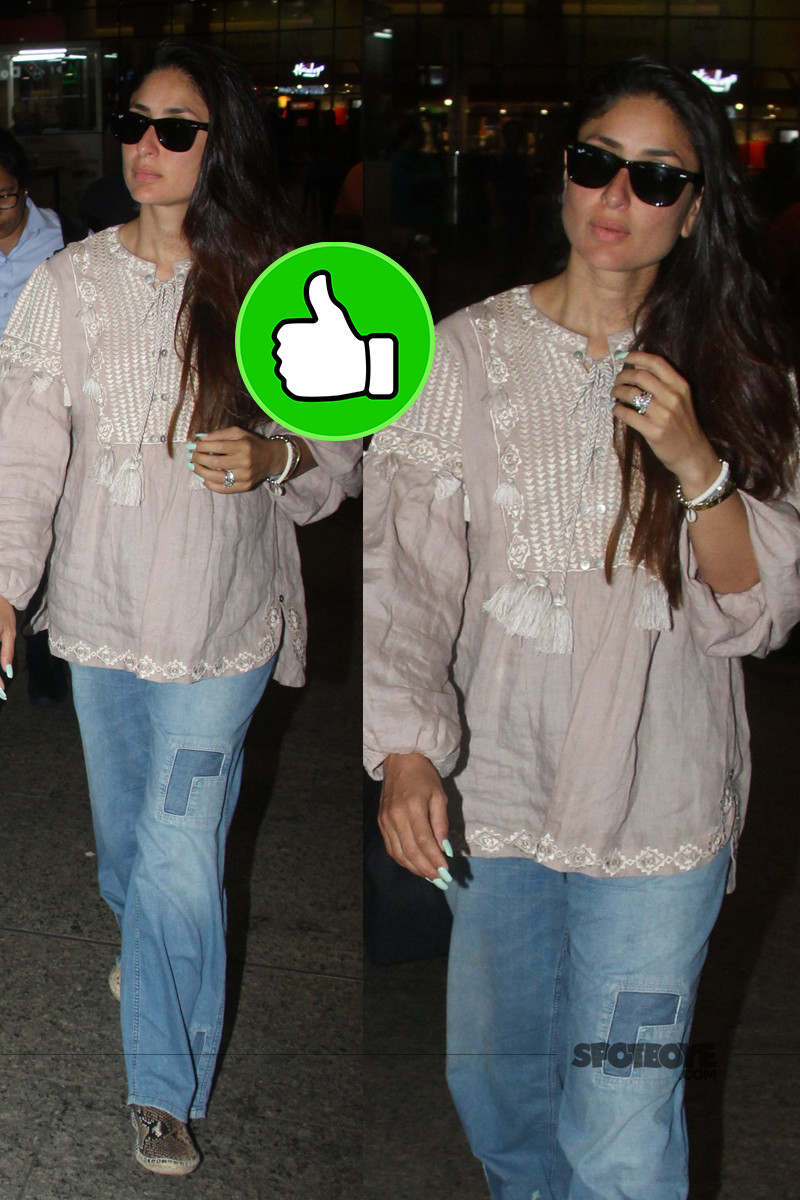 kareena kapoor at the airport