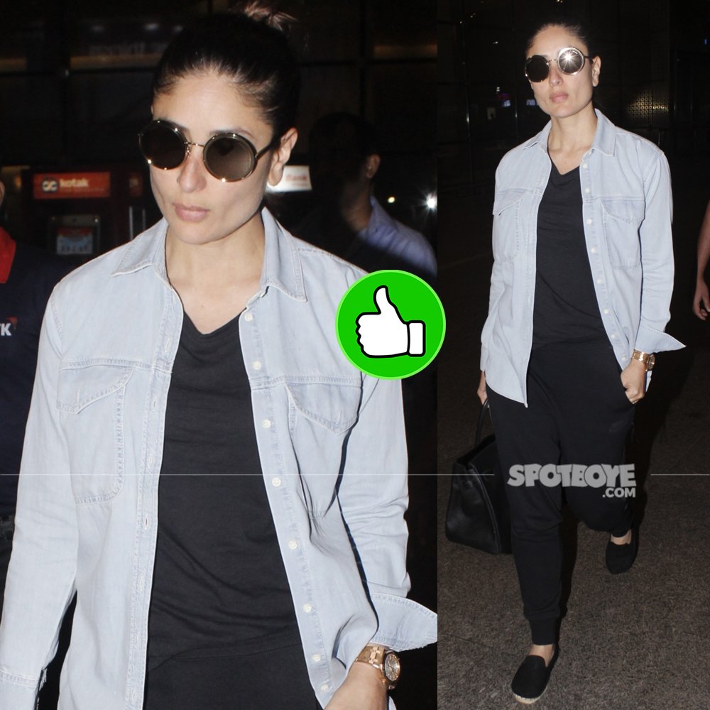 kareena kapoor at the airport