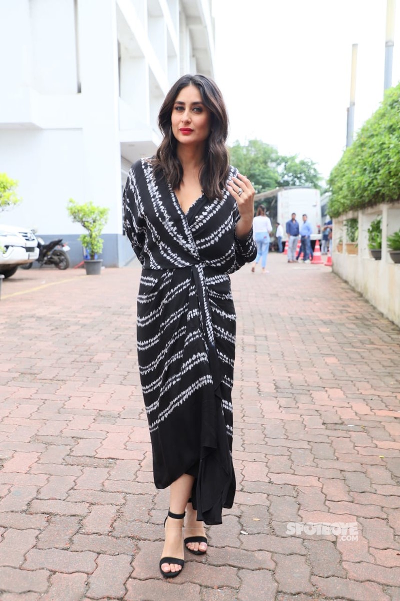 Kareena Kapoor Khan's Dyed Wrap Dress Is A Failed Attempt To Go Chic!