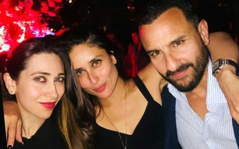 Kareena Kapoor-Saif Ali Khan Have A Gala Time In London As They Party With Karisma Kapoor