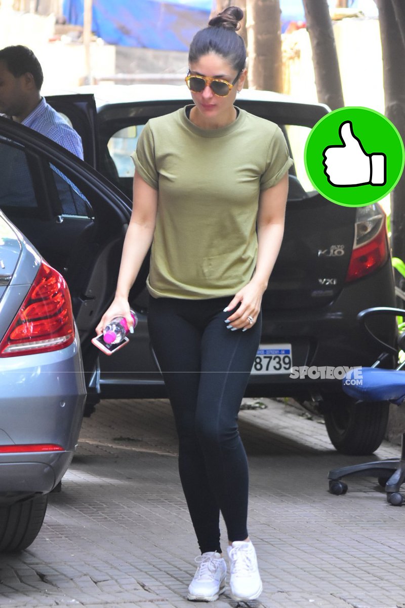 kareena kapoor snapped post gyming session