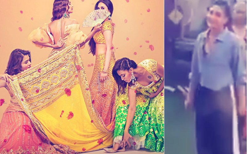 LEAKED VIDEO! Kareena Kapoor, Sonam Kapoor & Sumeet Vyaas Shoot For A Dance Sequence For Veere Di Wedding