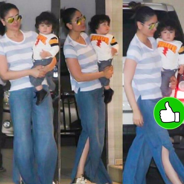 kareena kapoor with baby taimur