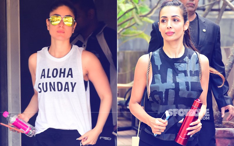 PICS: Kareena Kapoor & Malaika Arora's Mid-Week Workout Game Is On Point