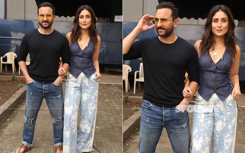 Kareena Kapoor Khan And Saif Ali Khan Make For Hot Looking Couple On A Monday Afternoon; Read To Know What The Couple Is Up To