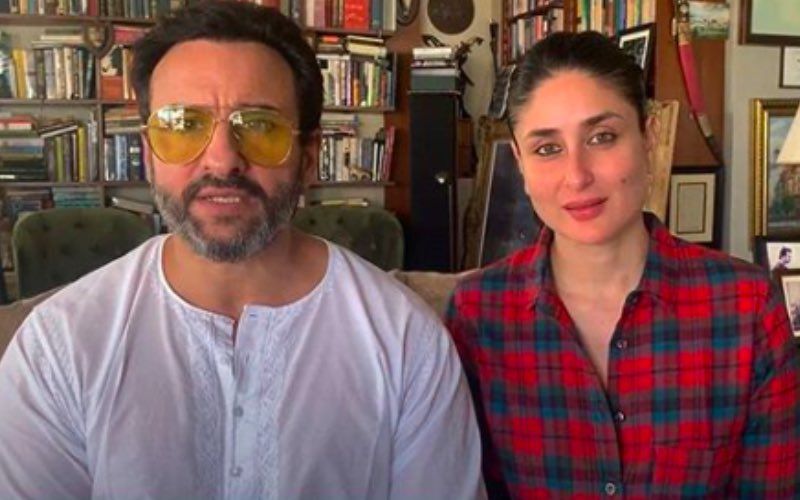 Second Time Pregnant Kareena Kapoor Khan Invades Hubby Saif Ali Khan’s Closet And Steals His Shirt Again To Run Errands