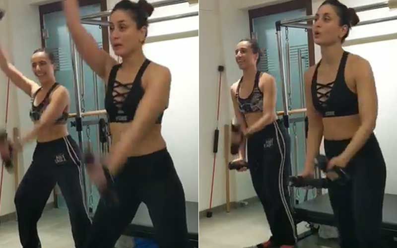 Kareena Kapoor Khan Working Out On Aaj Ki Party Will Force You To Hit Your Home Gym RN - WATCH VIDEO