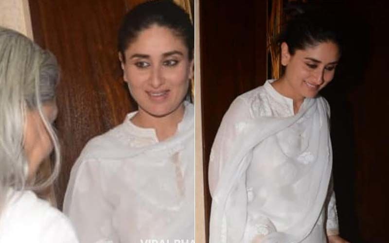 Trolls Call Out Kareena Kapoor Khan For Smiling At The Funeral Of Manish Malhotra’s Father