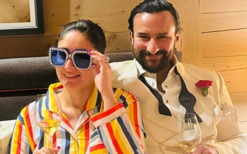 Kareena Kapoor Khan Celebrates New Year With Her ‘Man In A DJ’ Saif Ali Khan; Fans Say, ‘Forever Couple Goals’- Check It Out