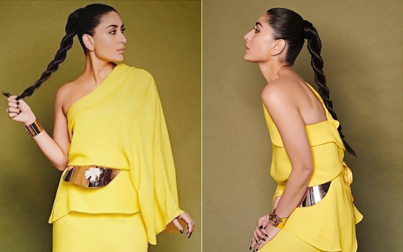 Kareena Kapoor Khan Looks Flawless In Yellow Thigh-Slit Gown, But There's A Flaw
