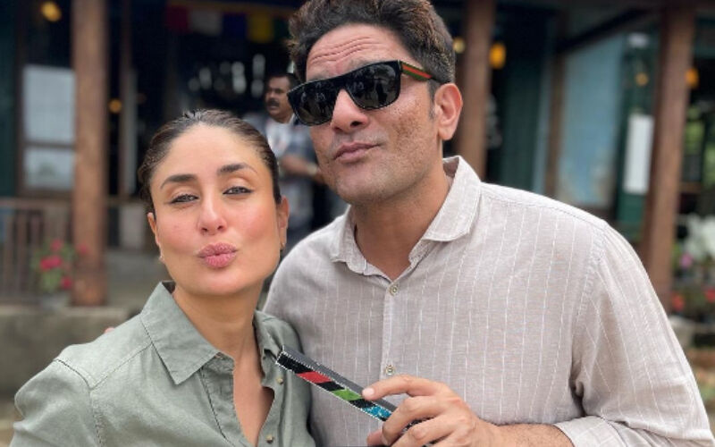 Kareena Kapoor Teaches Costar Jaideep Ahlawat How To POUT And He ‘Failed Miserably’ On The Sets Of Her OTT Debut Devotion: -See PHOTO
