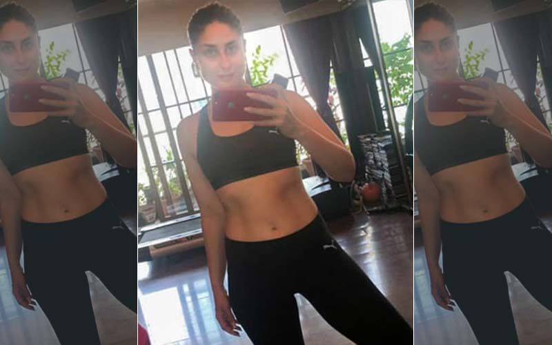 Kareena Kapoor Khan Flashes Her Mid Riff As She Doesn’t Wish To Workout While In Self-Isolation