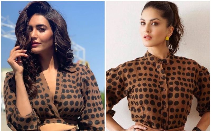 Karishma Tanna Or Sunny Leone- Who Looked Hotter In April's Brown-Black  Polka Dots?