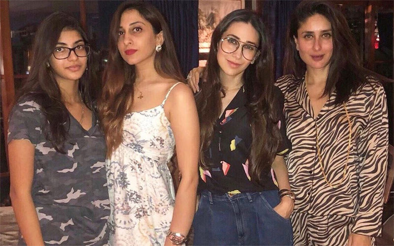 It's A Famjam As Karisma Kapoor Spends Some Quality Time With Sister Kareena Kapoor Khan And Daughter Samiera