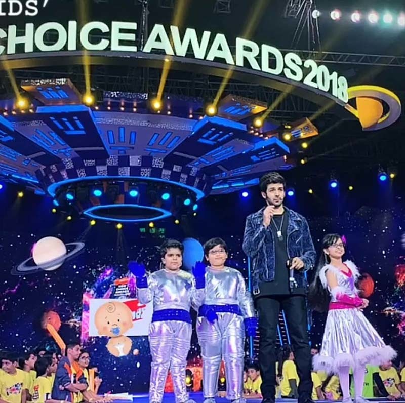 kartik aaryan kids choice awards