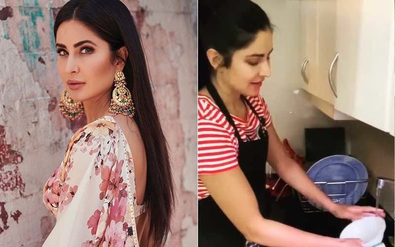 Coronavirus Lockdown: Katrina Kaif  Does The Dishes By Hand; Fans Notice Water Being Wasted, 'Turn Off The Tap First'