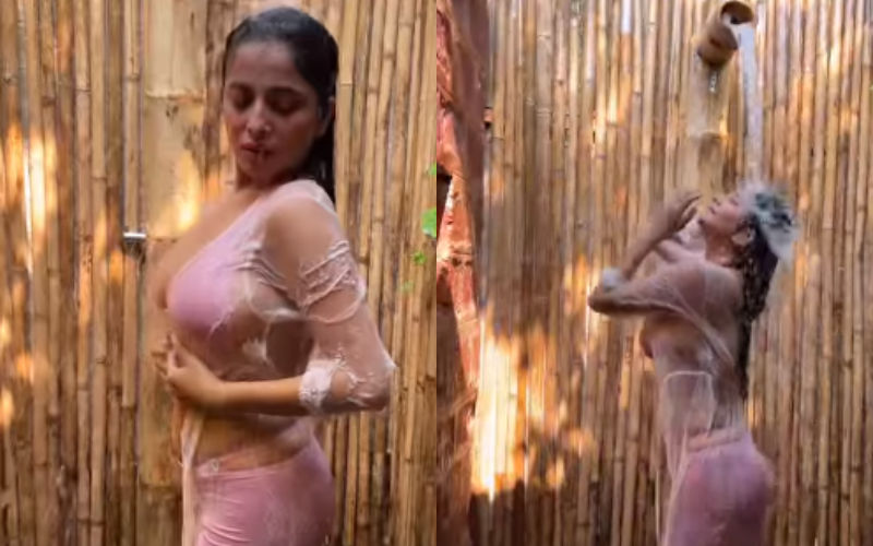 Kate Sharma BOLD VIDEO: Actress Shows Off Her Cleavage In Pink Bra As She Enjoys Sexy Shower; Netizen Says, ‘Aise Nahi Kapde Utar Ke Nahate Hai’