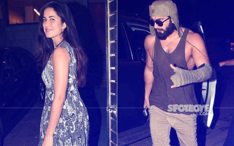 Katrina Kaif & Ranveer Singh Meet At Zoya Akhtar’s House