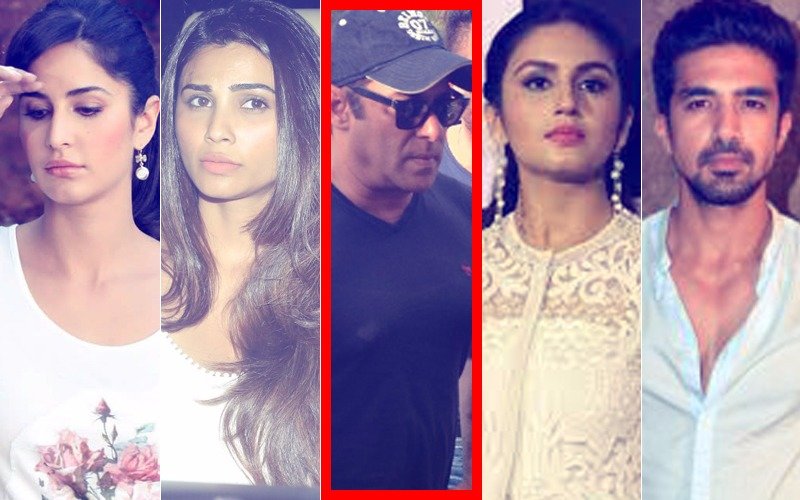 Salman Khan Back Home: Katrina, Daisy, Huma, Saqib Reach Galaxy