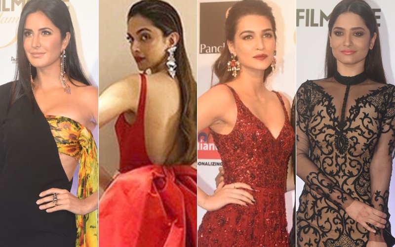 katrina kaif deepika padukone kriti sanon and ankita lokhande at filmfare glamour and style awards