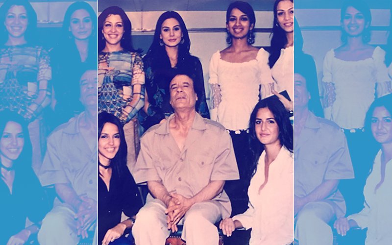 Katrina Kaif, Neha Dhupia, Aditi Gowitrikar's Throwback Picture With Libyan Dictator Muammar Gaddafi Is Breaking The Internet