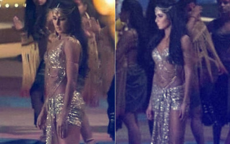 PICS: Katrina Kaif Glitters In Gold On-The-Sets Of Thugs Of Hindostan