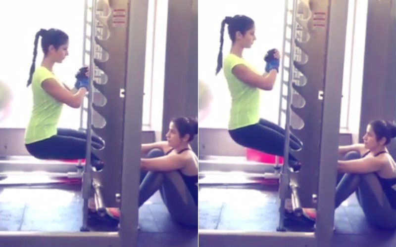 Workout Wednesday: Katrina Kaif Teaches How To Sit Without A Chair