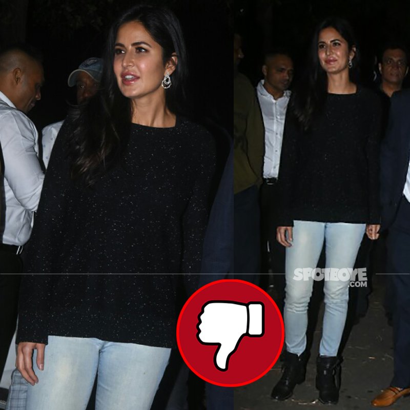 katrina kaif snapped at salman khans birthday bash at his farm house panvel