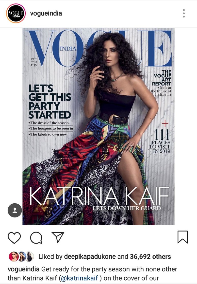 Vogue India: Deepika Padukone is Going Places