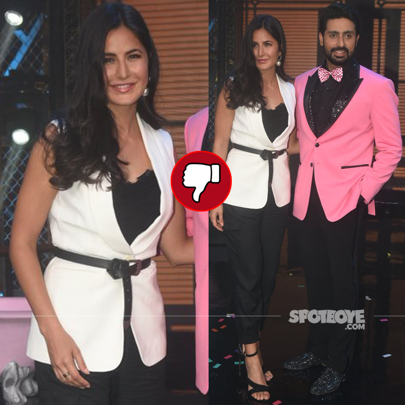 katrina kaif with abhishek bachchan at lip sing battle