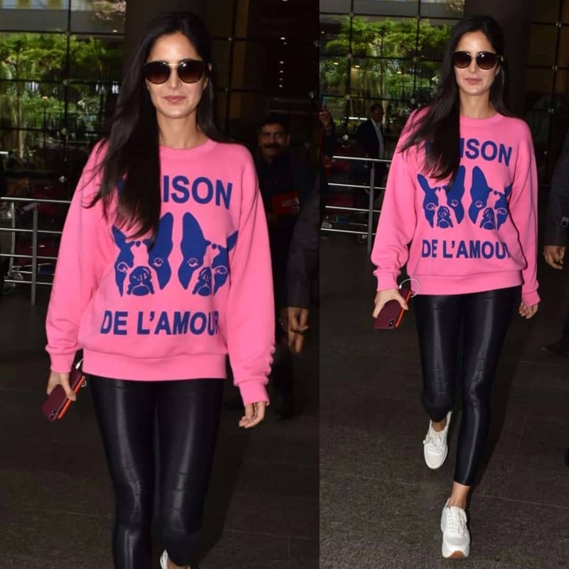 Katrina Kaif In A Pink Gucci Sweater- Oh, Boy Or Oh, No?