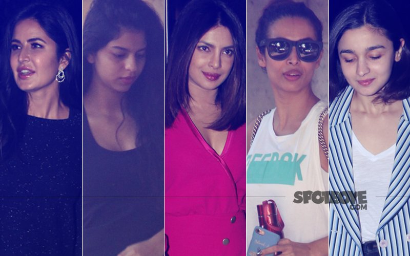 STUNNER OR BUMMER: Katrina Kaif, Suhana Khan, Priyanka Chopra, Malaika Arora Or Alia Bhatt?
