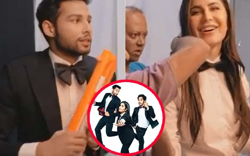 Phone Bhoot: Katrina Kaif Shares BTS Moments With Ishaan Khatter- Siddhant Chaturvedi Goofing Around On Set; Instagram Terms It As Sensitive Content