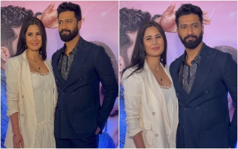 Katrina Kaif-Vicky Kaushal Steal The Show As They Pose For Paps At Bad Newz Premiere; Netizens Say, ‘They Made For Each Other’