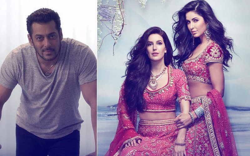 Oops! Salman Walks Out From Katrina’s Sister Isabelle’s Bollywood Debut