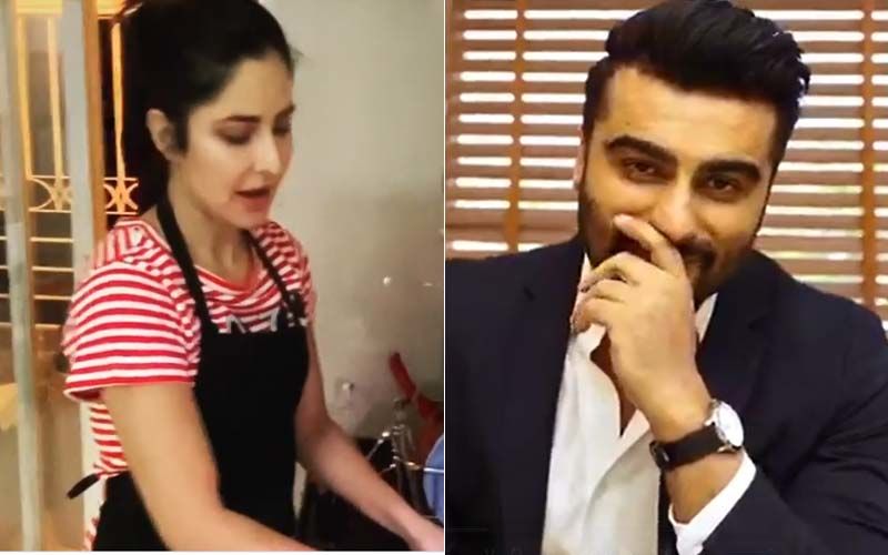 Arjun Kapoor Labels Katrina Kaif ‘Kaantaben 2’, Invites Her To His House As She Does Dishes And Gives Cleaning Tutorial