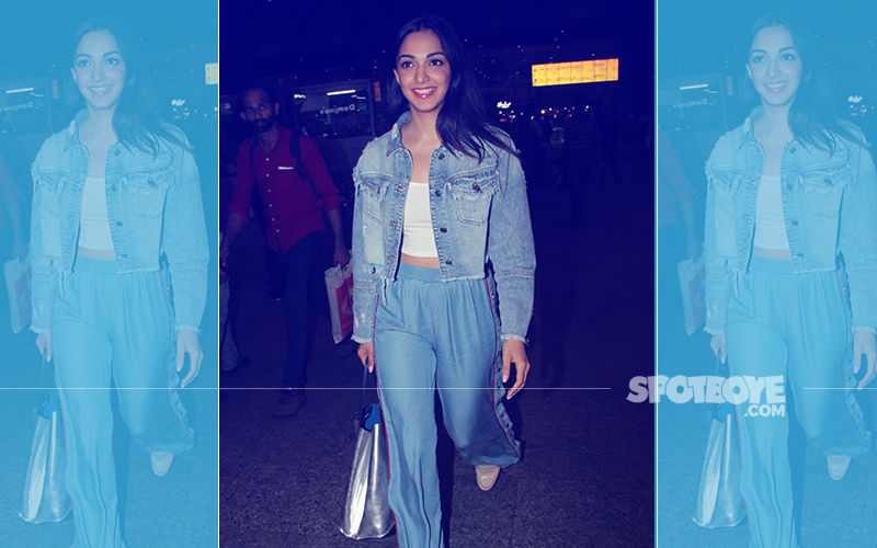 Kiara Advani Is All Smiles As She Gets Clicked At The Airport