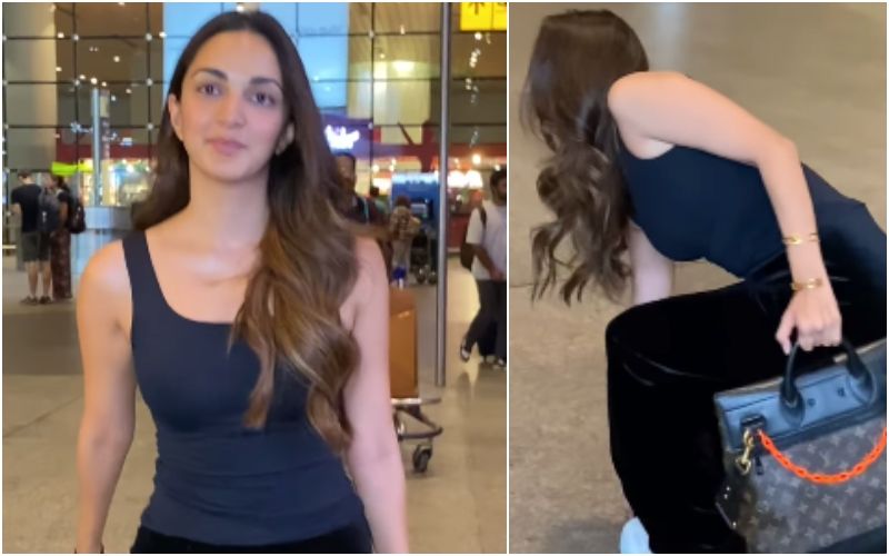 Kiara Advani Helps Paparazzi Pickup Their Fallen Item At The Mumbai Airport; Fans Say, ‘So Down To Earth She Is’