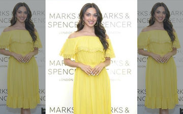 Kiara Advani Just Made This Summer Hotter In Her Stunning Sun Gold Layered-Lace Dress